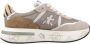 PREMIATA Lage Sneakers Dames Cassie Maat: 40 Materiaal: Suède Kleur: Grijs - Thumbnail 1