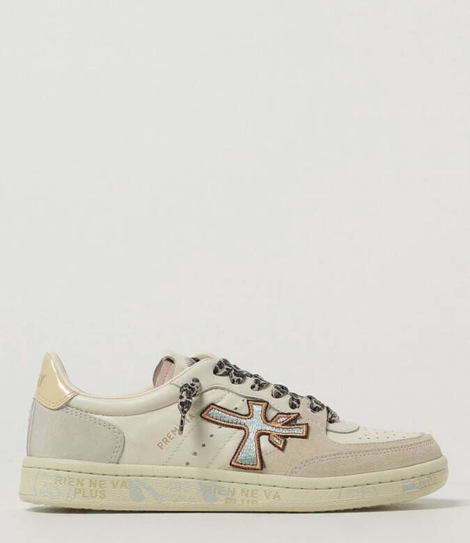 Premiata Casual Low-Top Lace-Up Sneakers with Cushioned Support for Everyday