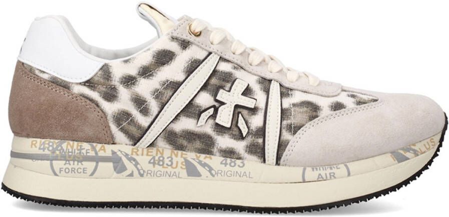 PREMIATA Lage Sneakers Dames Conny Maat: 41 Kleur: Beige