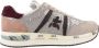 Premiata Beige Sneakers met Taupe en Burgundy - Thumbnail 1