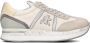 PREMIATA Lage Sneakers Dames Conny Maat: 36 Materiaal: Textiel Kleur: Creme - Thumbnail 1