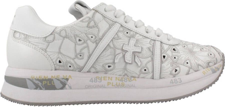 Premiata Damesschoenen Conny 7364 Ss25 White Dames