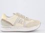 PREMIATA Lage Sneakers Dames Conny Maat: 41 Materiaal: Textiel Kleur: Creme - Thumbnail 1