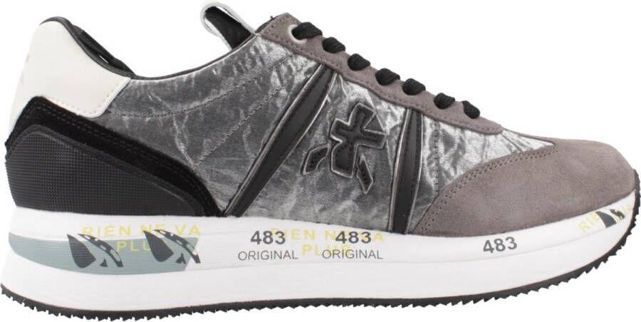 Premiata Zilveren Sneakers Conny Multicolor Dames