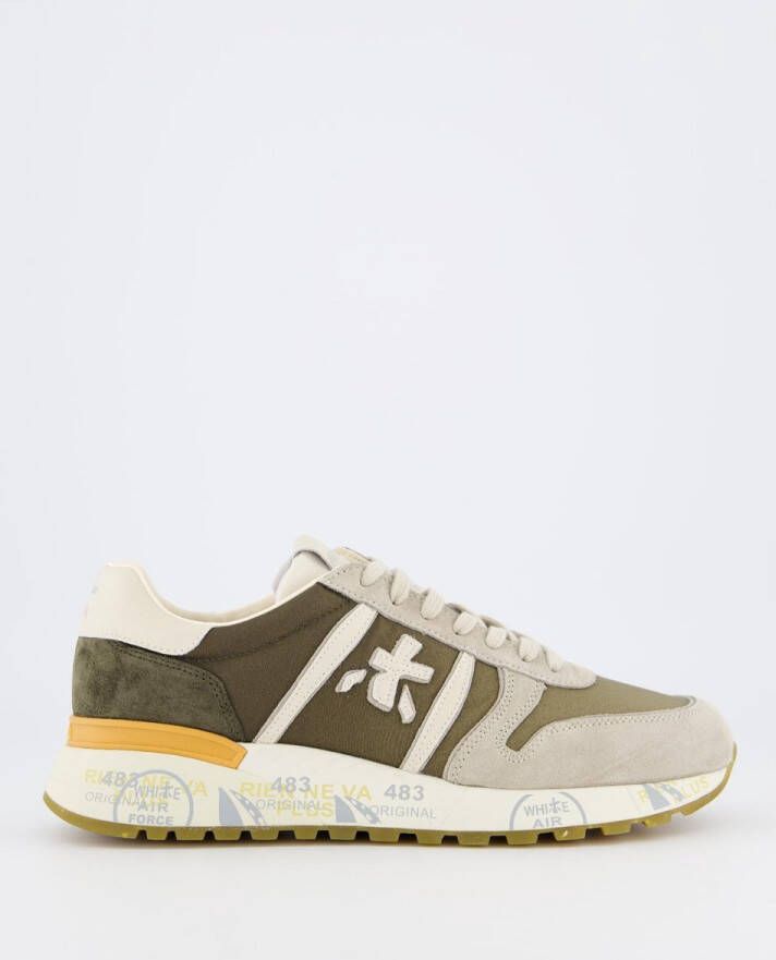 Premiata Heren Lander Sneaker Groen