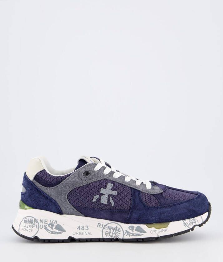 Premiata Bekroonde MultiColour Mase.6626 Lage Sneakers Multicolor Heren