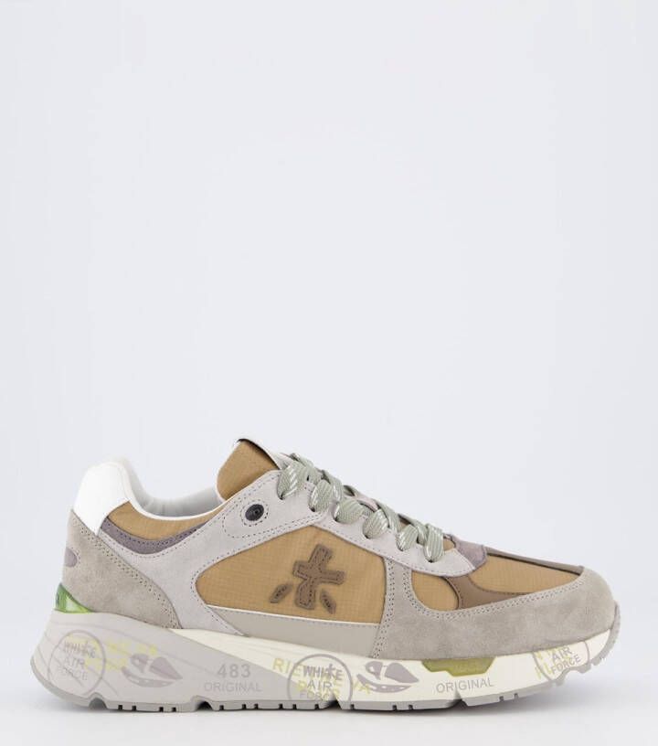 Premiata Heren Mase Sneaker Bruin