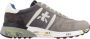 Premiata Grijze Lander Sneakers met Gekleurde Zool Multicolor Heren - Thumbnail 2