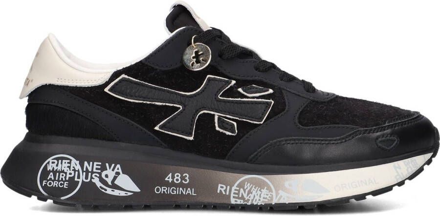PREMIATA Lage Sneakers Dames Lauryn Maat: 38 Materiaal: Leer Kleur: Zwart