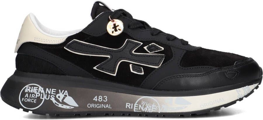 PREMIATA Lage Sneakers Dames Lauryn Maat: 41 Materiaal: Leer Kleur: Zwart
