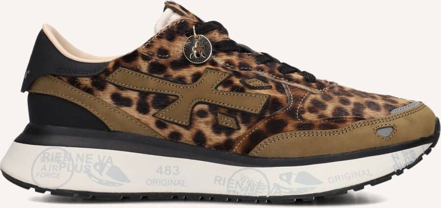 PREMIATA Lage Sneakers Dames Lauryn Maat: 39 Materiaal: Ponyhair Kleur: Bruin