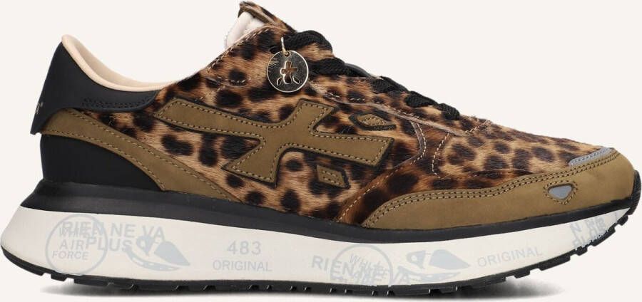PREMIATA Lage Sneakers Dames Lauryn Maat: 38 Materiaal: Ponyhair Kleur: Bruin