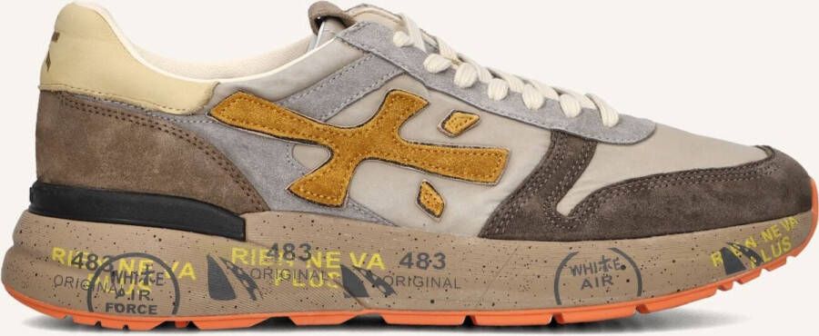 PREMIATA Lage Sneakers Heren Mick Maat: 47 Materiaal: Leer Kleur: Geel
