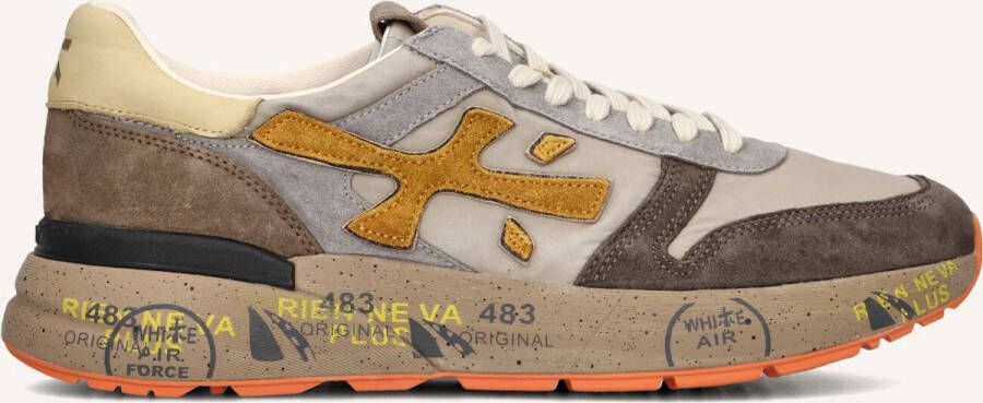 PREMIATA Lage Sneakers Heren Mick Maat: 44 Materiaal: Leer Kleur: Geel