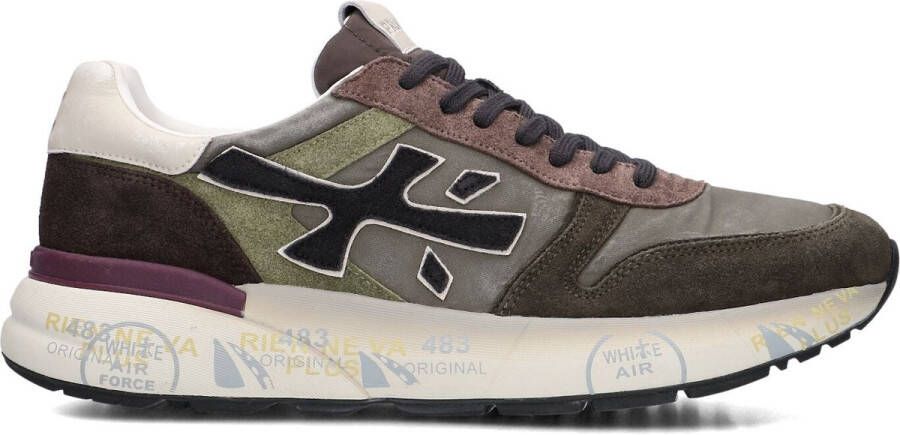 Premiata Groene Suède Heren Sneakers Mick