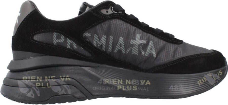 Premiata Stijlvolle zwarte sneakers voor vrouwen
