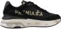 Premiata Blauwe Sneakers met Suède Details - Thumbnail 1