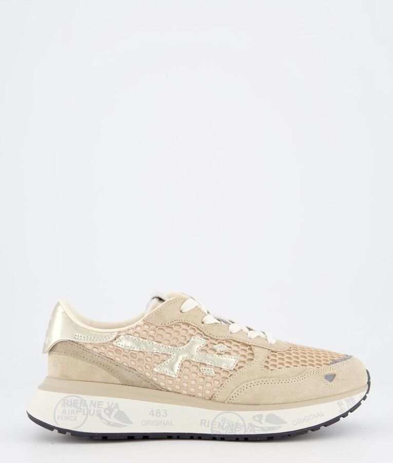 Premiata Leren Sneakers met Logo Vetersluiting - Foto 2