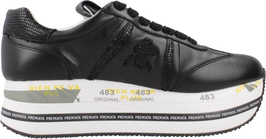 Premiata Stijlvolle Sneaker met 100% samenstelling Black Dames