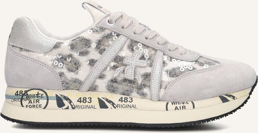PREMIATA Lage Sneakers Dames Conny Maat: 40 Materiaal: Suède Kleur: Beige - Foto 2