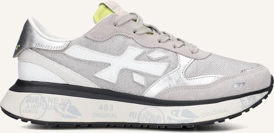 PREMIATA Lage Sneakers Dames Lauryn Maat: 40 Materiaal: Suède Kleur: Grijs