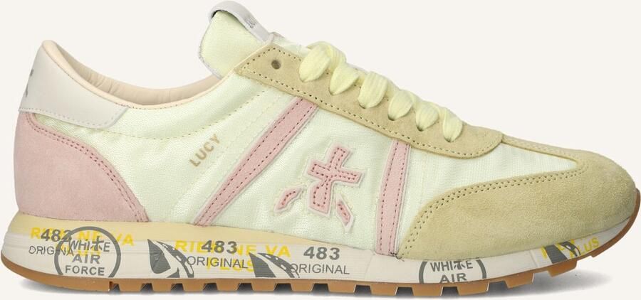 Premiata Lucyd Sneakers Textiel Dames Beige