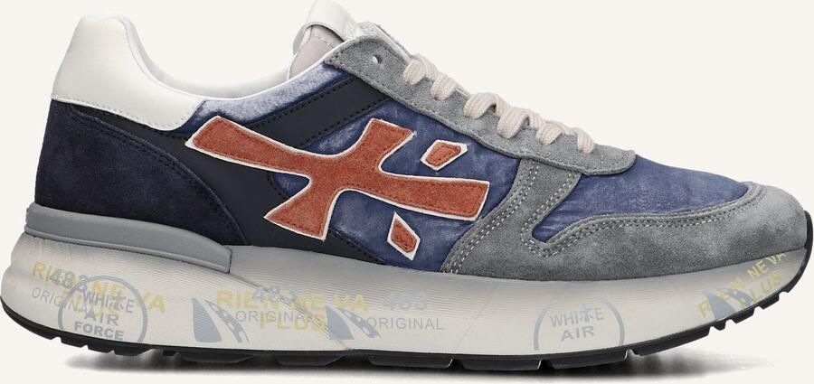 Premiata MultiColour Sneakers met suède lederen details