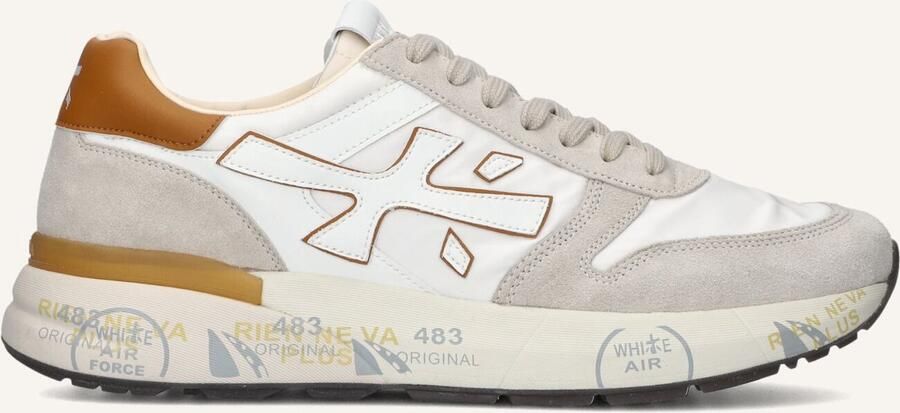 PREMIATA Lage Sneakers Heren Mick Maat: 40 Kleur: Wit
