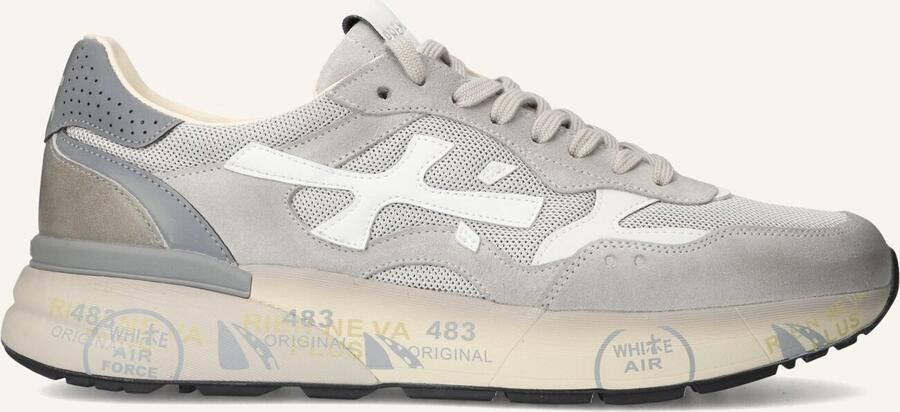 PREMIATA Lage Sneakers Heren Mick Maat: 40 Materiaal: Suède Kleur: Grijs