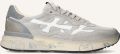 PREMIATA Lage Sneakers Heren Mick Suède Grijs - Lichtgrijs