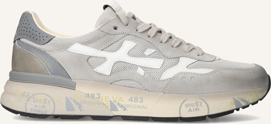 PREMIATA Lage Sneakers Heren Mick Maat: 45 Materiaal: Suède Kleur: Grijs