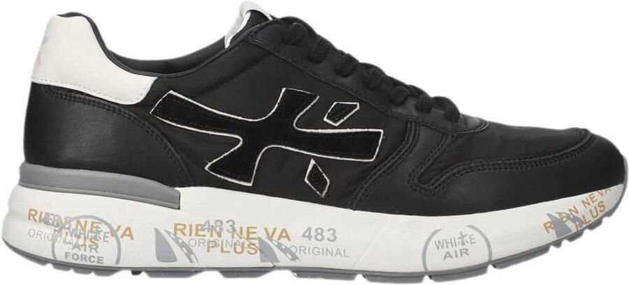 Premiata Kleurrijke Panel Sneakers met Suède Details