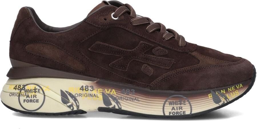 PREMIATA Lage Sneakers Heren Moerun Suède Bruin