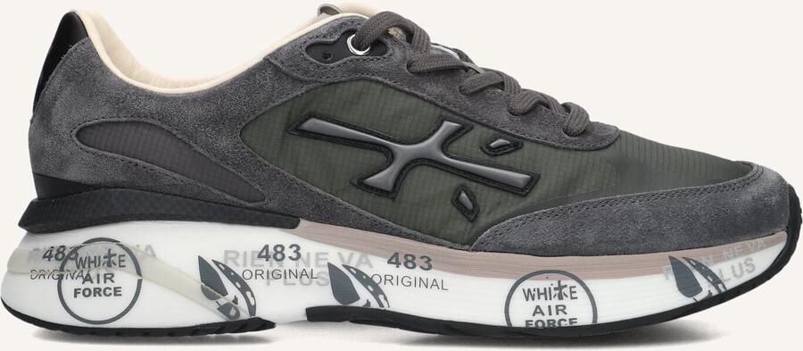 PREMIATA Lage Sneakers Heren Moerun Maat: 39 Materiaal: Textiel Kleur: Grijs - Foto 2