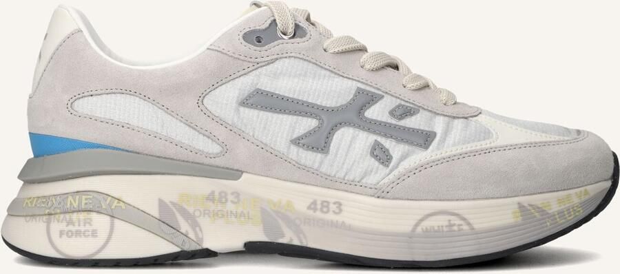 PREMIATA Lage Sneakers Heren Moerun Maat: 46 Materiaal: Suède Kleur: Beige - Foto 2