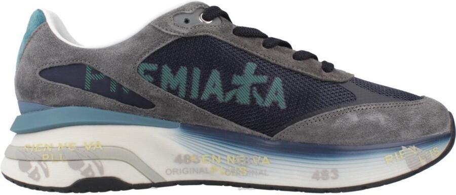 Premiata premium Moerun sneaker blauw combi 40