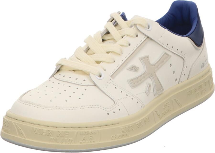 Premiata Quinn 8211 heren veterschoenen wit