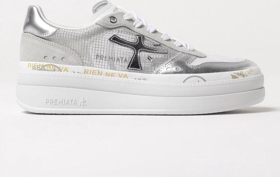 Premiata Zilveren Sneakers voor Vrouwen Gray Dames