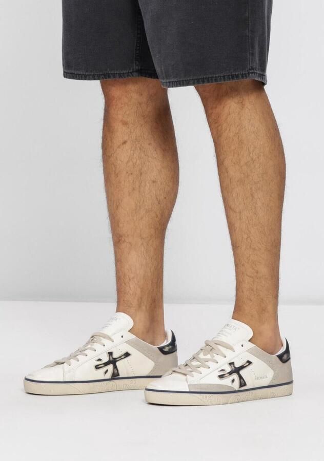 Premiata Sportieve Sneakers voor Actieve Levensstijl White Heren