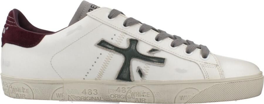 Premiata Witte Sneakers Aw25 Stijl Steven