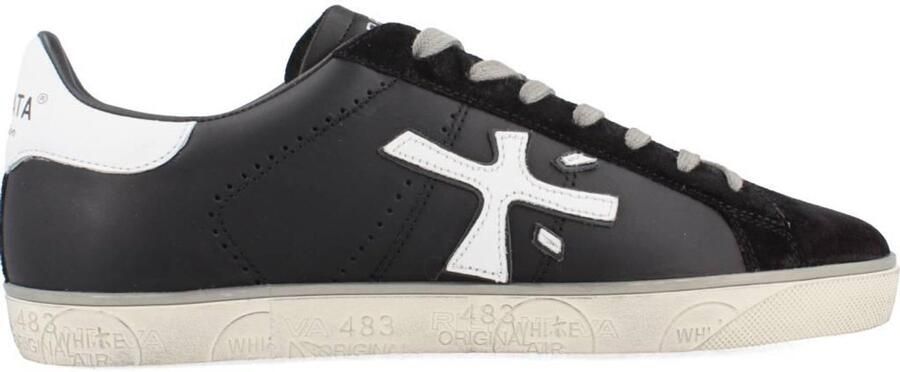 Premiata Zwarte Sneakers voor Mannen Aw24 Black Heren