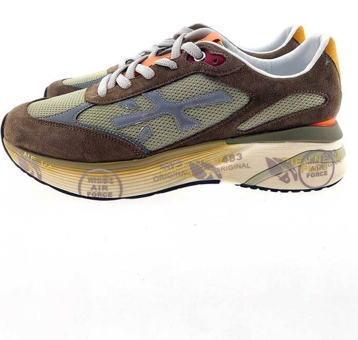 Premiata premium Moerun sneaker lever taupe