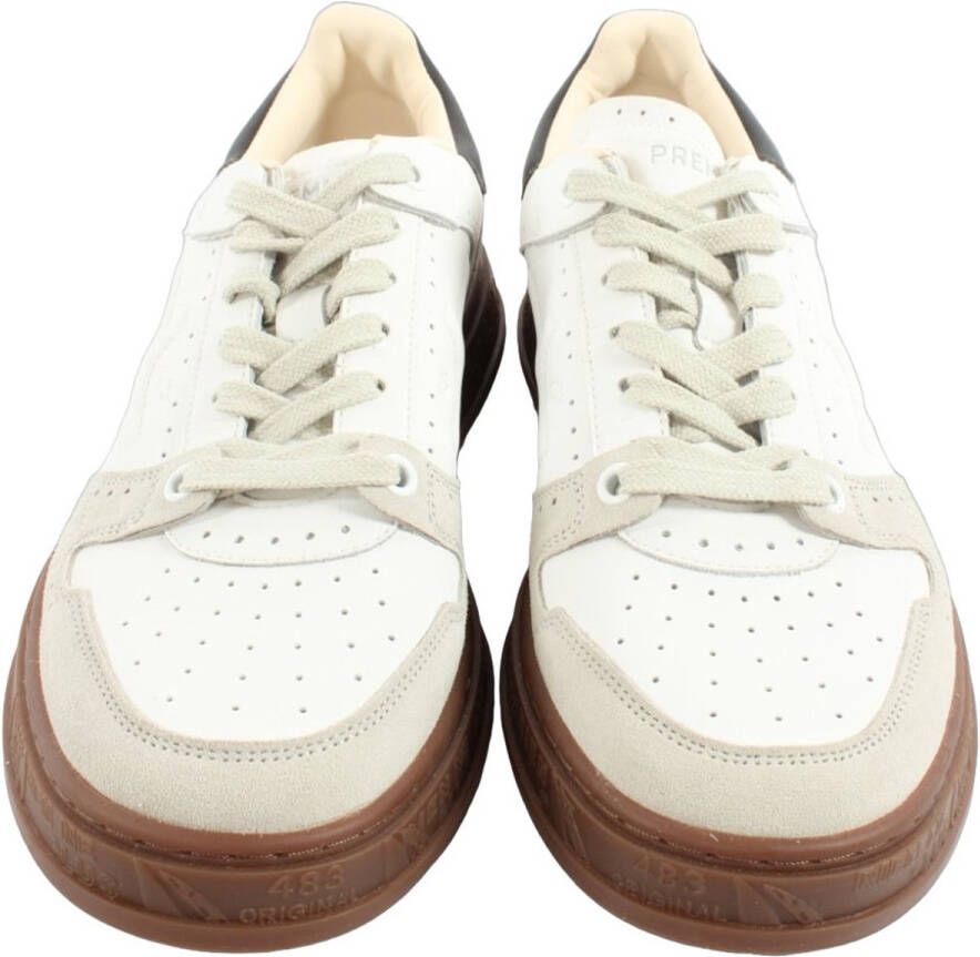 Premiata Stijlvolle Sneakers voor Mannen White Heren