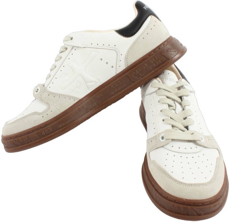 Premiata Stijlvolle Sneakers voor Mannen White Heren