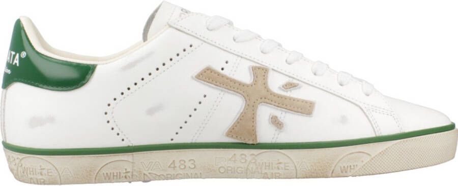 Premiata Iconische Street Style Sneakers Steven 6645 White Dames