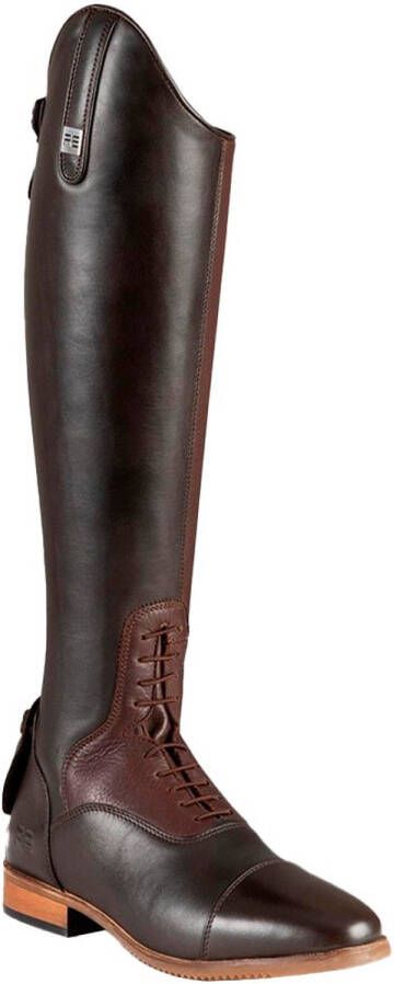 Premier Equine Bilancio Ladies Leather Field Tall Riding Wide Rijlaarzen Bruin