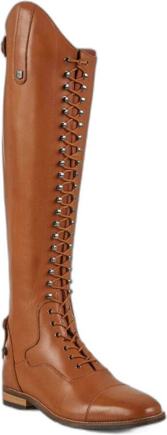 Premier Equine Leren veterlaarzen voor dames Maurizia Large