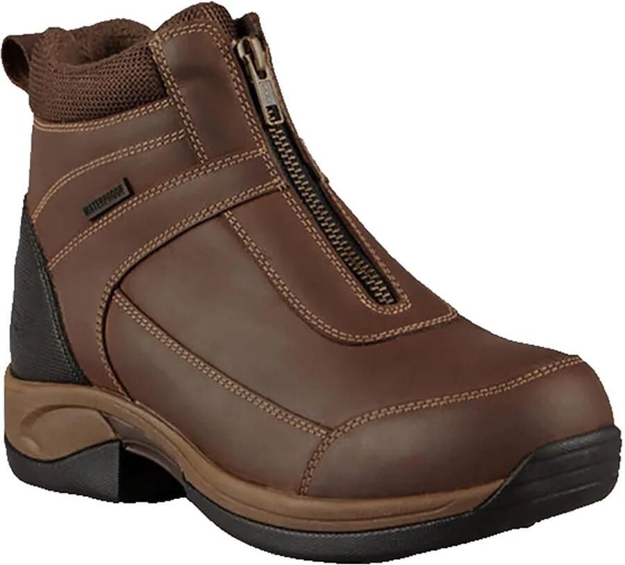 Premier Equine Borelli Waterproof Zipped slaarzen Bruin