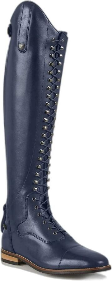 Premier Equine Leren veterlaarzen voor dames Maurizia Large