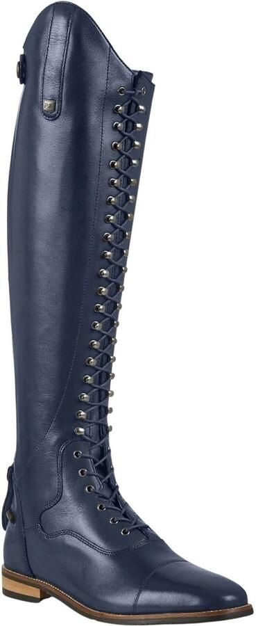 Premier Equine Leren veterlaarzen voor dames Maurizia Regular
